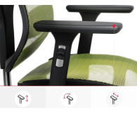 Diablo Chairs V-BASIC CHAIR CZARNO-ZIELONY - 1527032 - zdjęcie 5